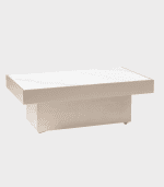 Modern escritorio de oficina en color blanco, ideal para espacios de trabajo elegantes y funcionales. Base sólida y diseño contemporáneo para mejorar tu productividad.