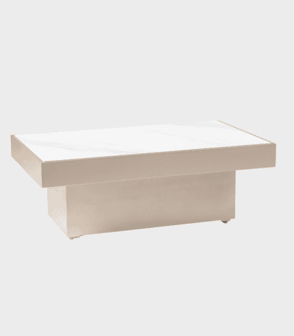 Modern escritorio de oficina en color blanco, ideal para espacios de trabajo elegantes y funcionales. Base sólida y diseño contemporáneo para mejorar tu productividad.