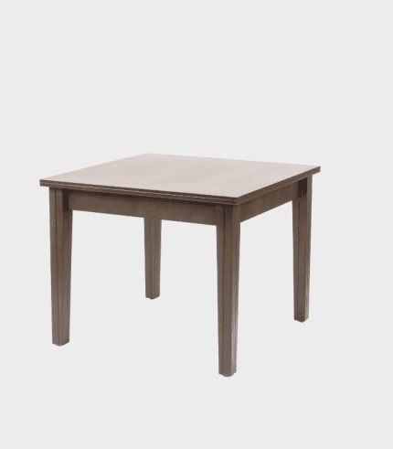 Mesa de madera para comedor o oficina, elegante y resistente. Ideal para decorar espacios modernos y funcionales con estilo.