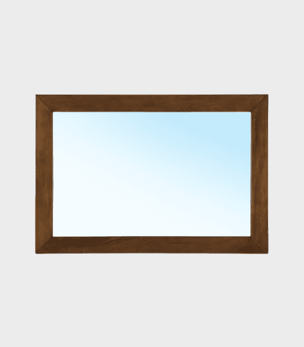 Espejo de madera rectangular para decoración, ideal para dormitorios, salones y oficinas. Completa tu mobiliario con estilo y funcionalidad.