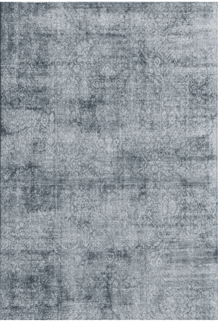 Suelo de alfombra gris, texturizado y con patrón vintage que combina con muebles y decoración moderna. Ideal para salas, oficinas o dormitorios para un ambiente acogedor y elegante.