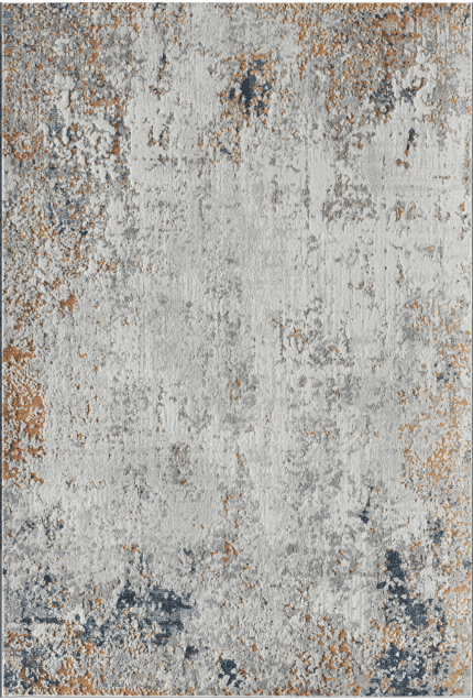 Suelo de alfombra con patrones en tonos blancos, grises y azules, ideal para decorar espacios modernos y acogedores. Perfecto para zona de muebles, escritorios, sillones y decoración en viviendas u oficinas.
