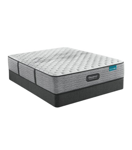 Colchón viscoelástico con tecnología de enfriamiento, en tonos grises y blancos, ideal para un descanso cómodo y saludable. Perfecto para complementar muebles y decorar espacios de descanso.