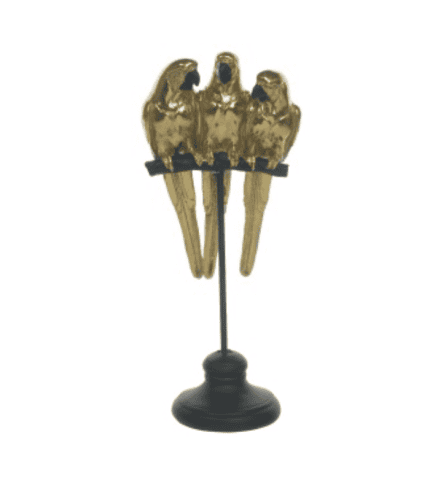 Gold dientes decorativos en forma de mural, con base negra, ideales para decorar espacios modernos y elegantes en áreas de descanso o entretenimiento. Perfectos para complementar muebles de estilo contemporáneo.